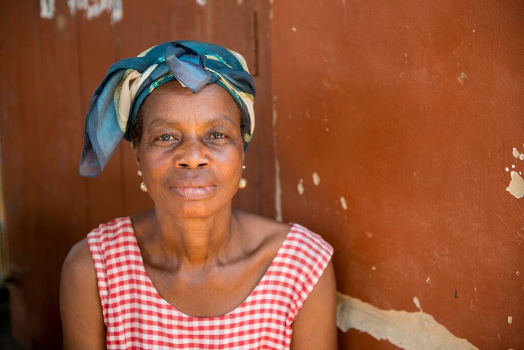 Ghanaian woman.