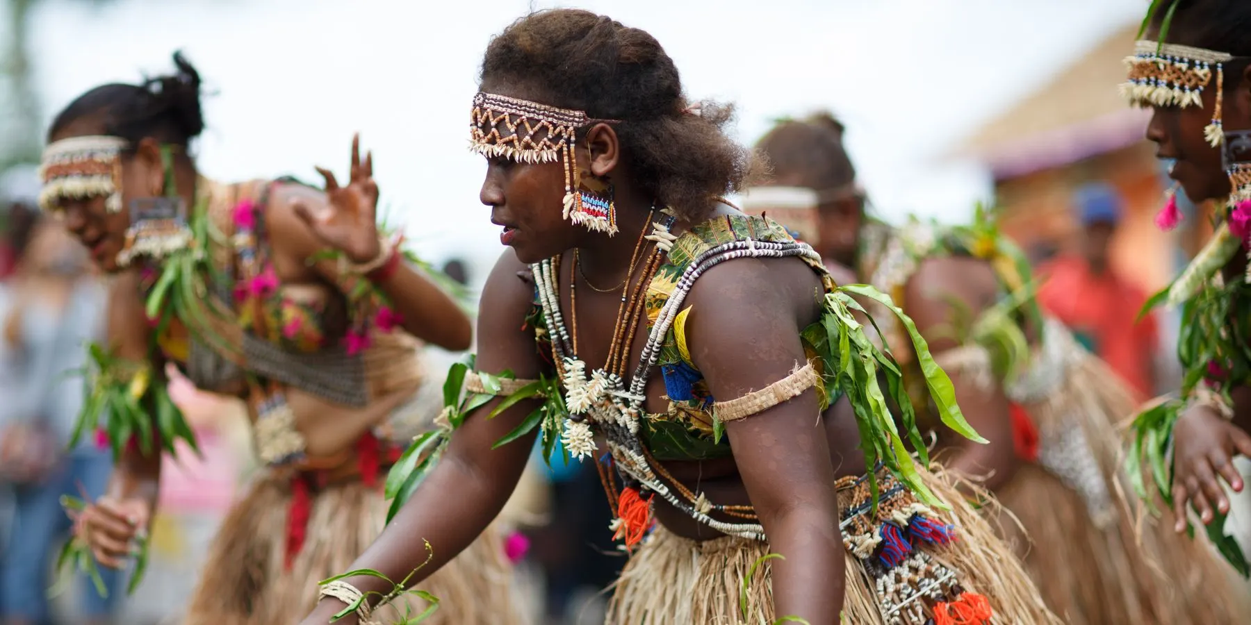 tribal woman dancing